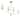 Progress Lighting Celino Four-Light Linear Chandelier with Clear Glass - 22