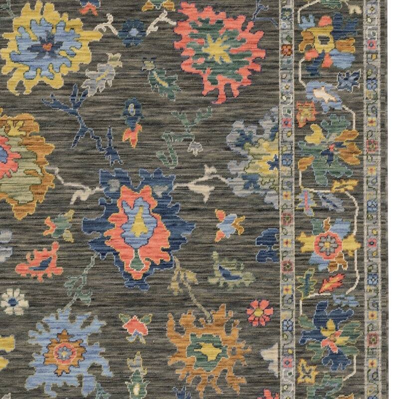 HomeRoots Oriental Traditional Rectangle Area Rug