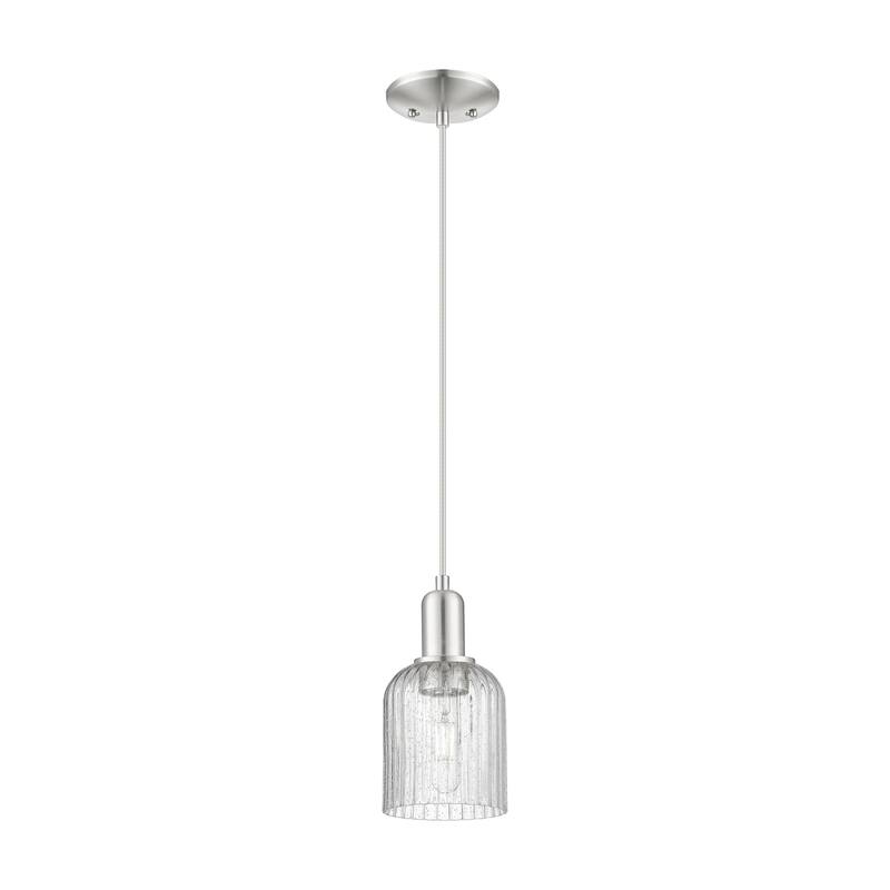 Innovations Lighting Downtown Urban - Bridal Veil - 1 Light 5" Cord Hung Mini Pendant