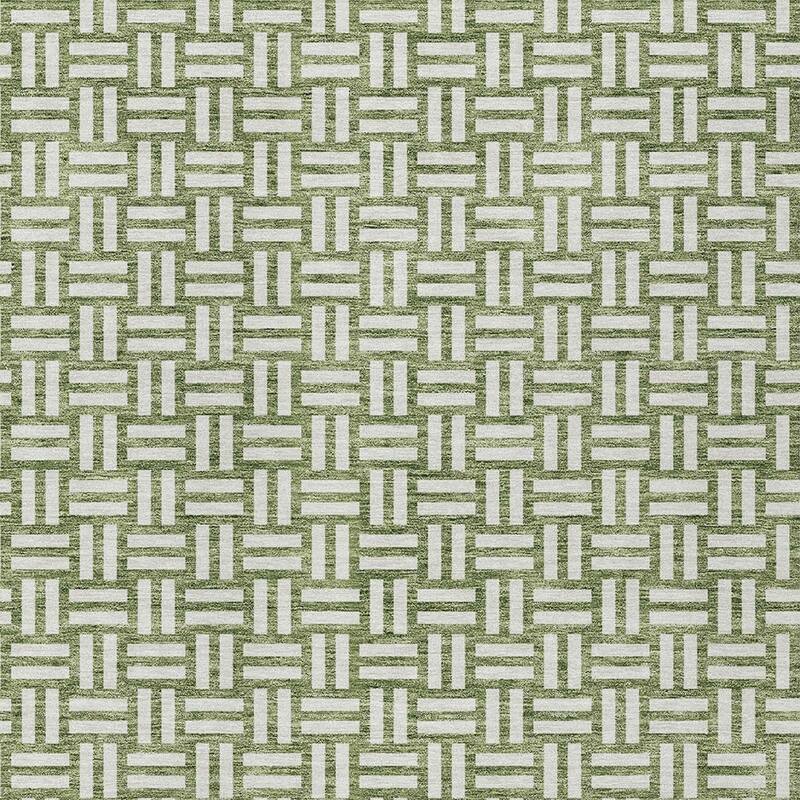 HomeRoots Geometric Transitional Rectangle Outdoor Rug