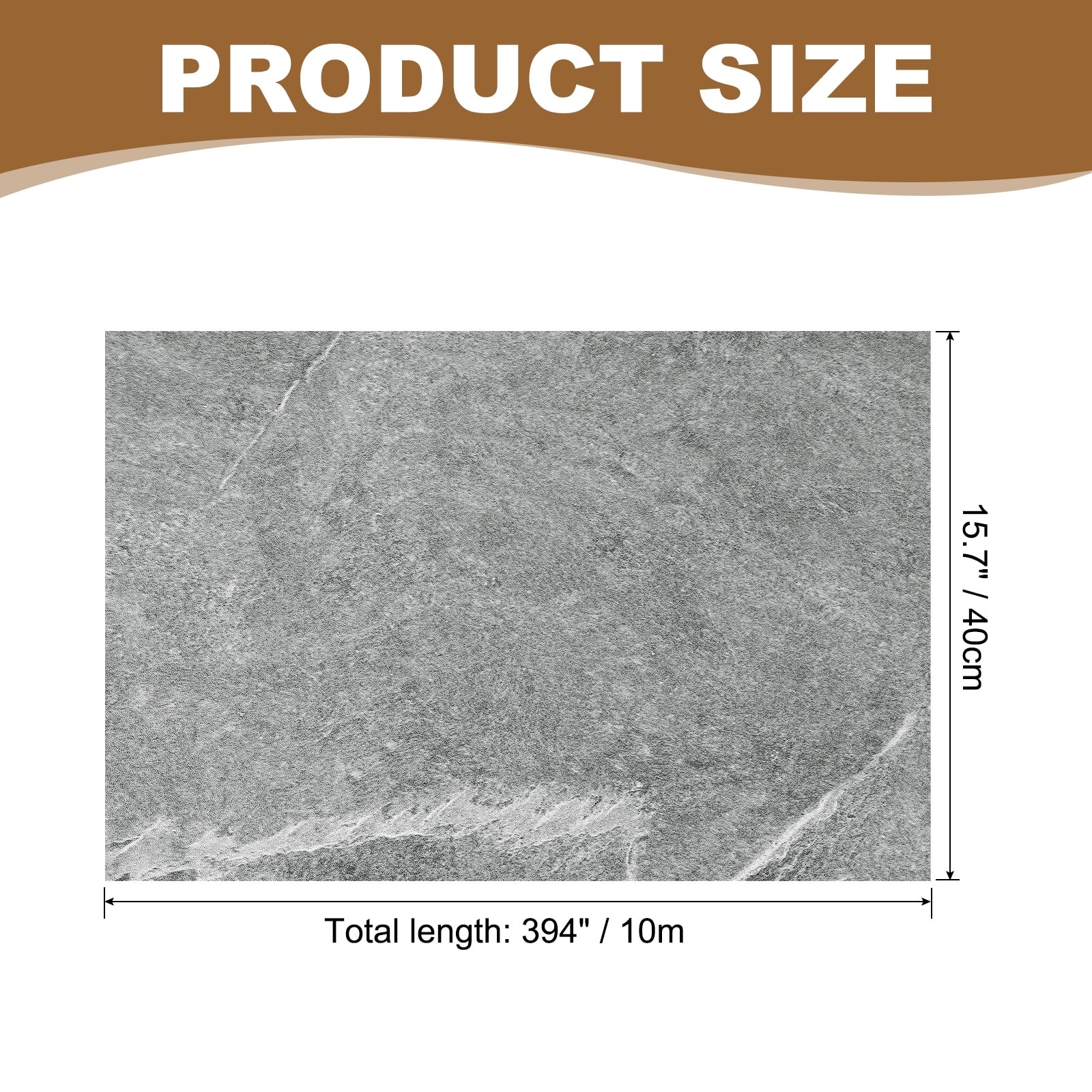 Concrete Wallpaper, Concrete Cement Contact Paper Vinyl Stained Matte Crackle Textured Adhesive Wallpaper