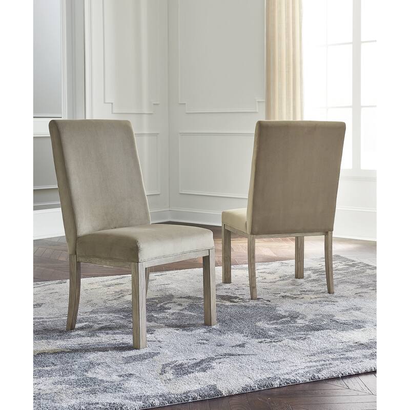 Signature Design by Ashley Chrestner Gray 5-Piece Dining Package