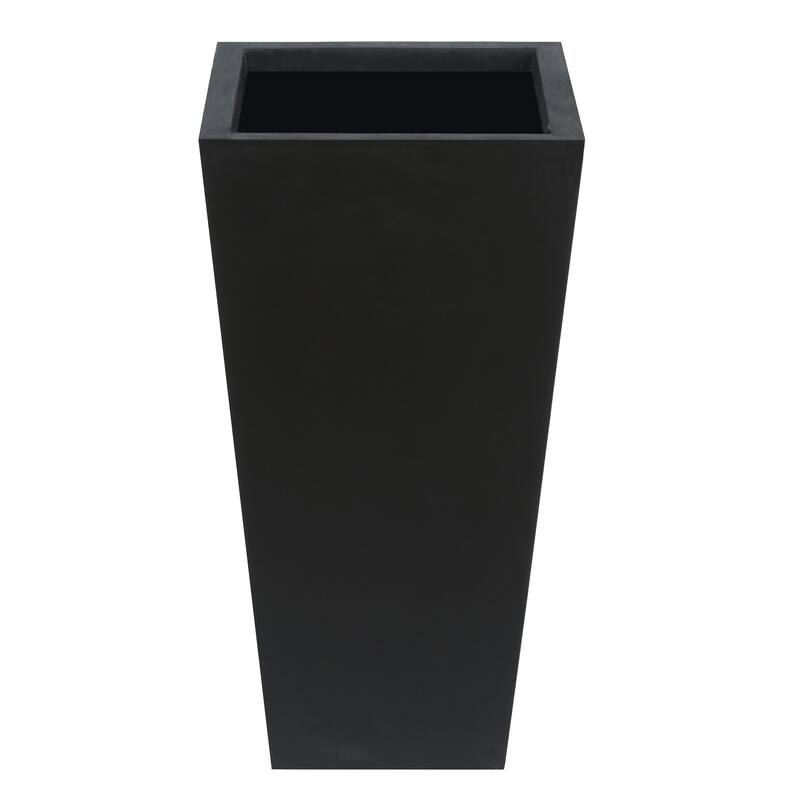 Tall Tapered Square Indoor & Outdoor MgO Planter