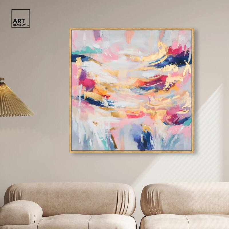 Balipink I Canvas by Art Remedy