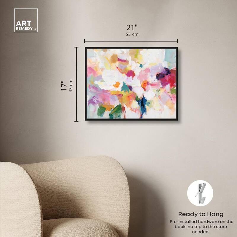 Bold Brushstroke II Canvas by Art Remedy