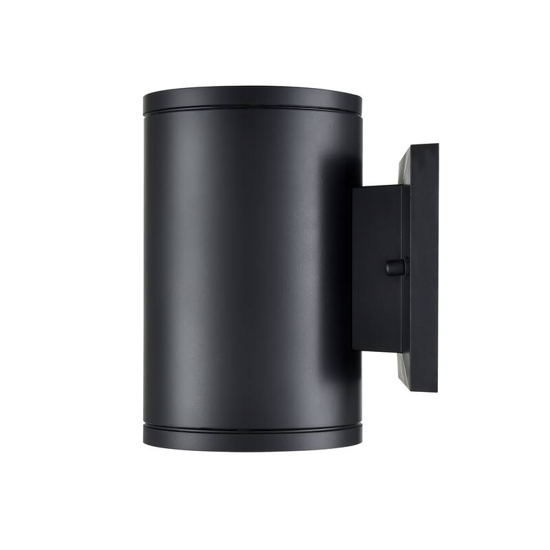 Vegas LED Outdoor Wall Sconce Powder Coated Black