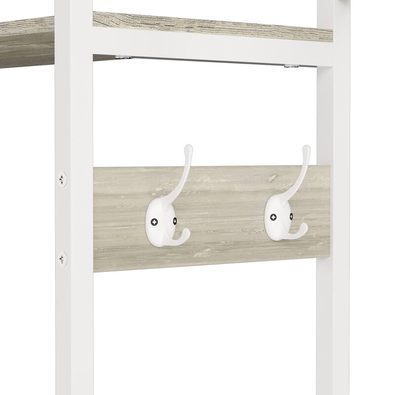 Large Over The Toilet Storage Cabinet Washing Machine Rack Organizer