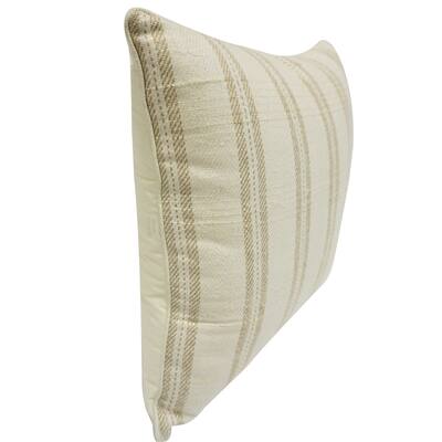 Home&Manor Tanjan Vintage Raw Silk Pillow 18"