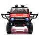 preview thumbnail 70 of 98, Kids Dual Speed Ride-On Car with Bluetooth Remote, Shock Absorbers & Fun Music