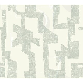 Nikki Chu Tribe Jade Premium Peel and Stick Wallpaper