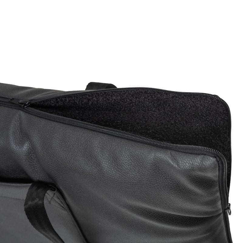 Pet Carry Bag - Pet Carrier Dogs & Cats - Unfolding Pet Bed/Mattress - Black - 35" x 27"