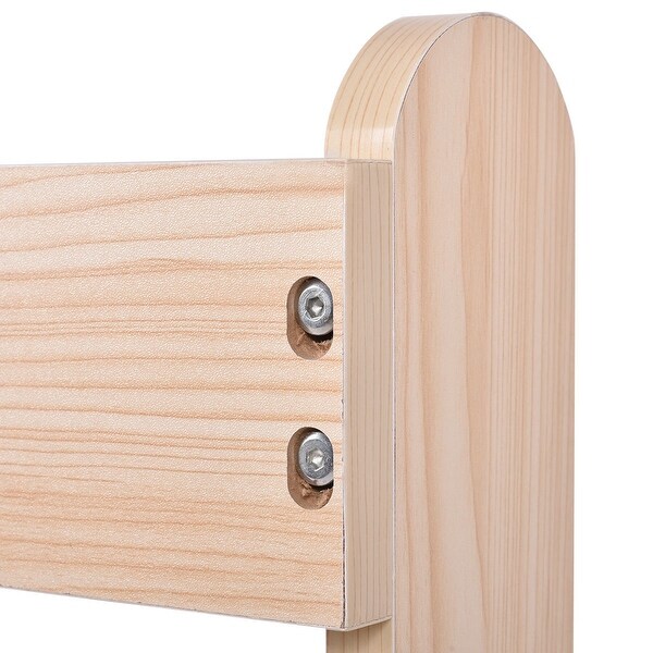 yellow changing table