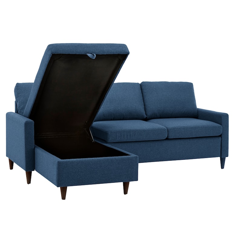 Parker L-shaped Sofa with Storage Chaise by iNSPIRE Q Modern