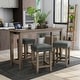 preview thumbnail 4 of 14, Furniture of America Chester Farmhouse Counter Height Dining Set