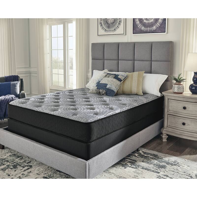 Signature Design by Ashley Comfort Plus Black/Gray Mattress - King