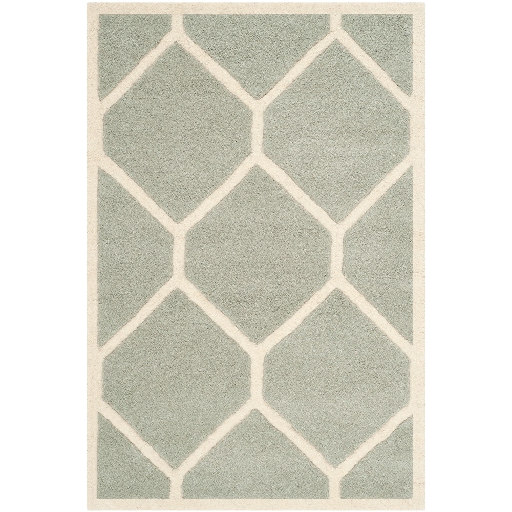 SAFAVIEH Handmade Chatham Afifah Modern Moroccan Wool Rug