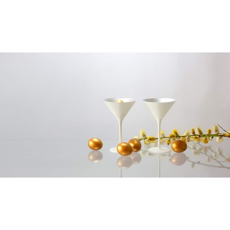 Stolzle Lausitz Set of 6 Olympia Martini Glasses - 8 Oz