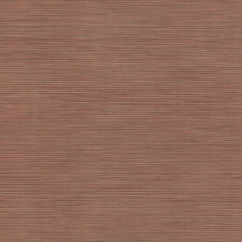 Warner Lorn Red Faux Grasscloth Wallpaper