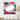 Designart "Pink Turquoise Abstract Enigma I" Modern Wall Mirror - Abstract Large Square Mirror