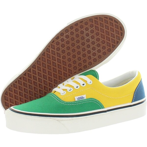 low top yellow vans