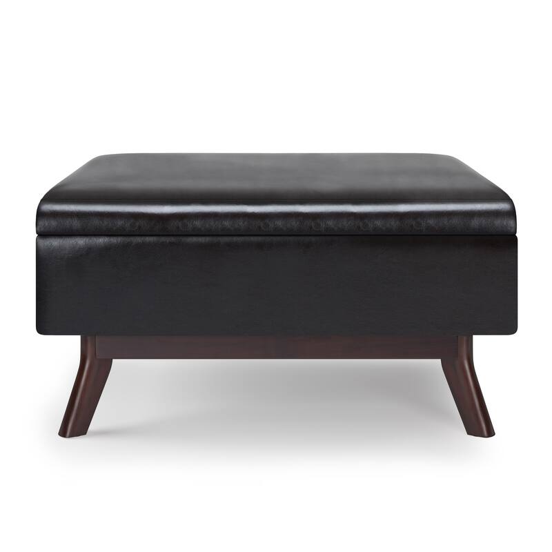 Wyndenhall Ethan Mid-century Modern Rectangular Table Ottoman