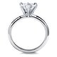 preview thumbnail 3 of 9, Annello by Kobelli 14k Gold 2 Carat Classic Solitaire Round Brilliant Moissanite Engagement Ring (GH, VS)