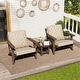 preview thumbnail 41 of 128, 21 W x 22 D in. Deep Seat Outdoor Cushion Set by Crestlive Products