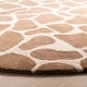 preview thumbnail 10 of 14, SAFAVIEH Handmade Soho Tirtsah Giraffe N.Z. Wool Rug