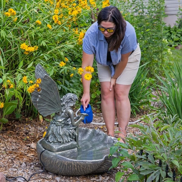 BELECO Forest Garden Waterfall Tapestry Wall Hanging Mountain Rocks Flowing Water Scenery Green Plants Trees Beautiful Nature Wall Tapestry For Home Bedroom Living Room Dorm Decor 106x70 Inches