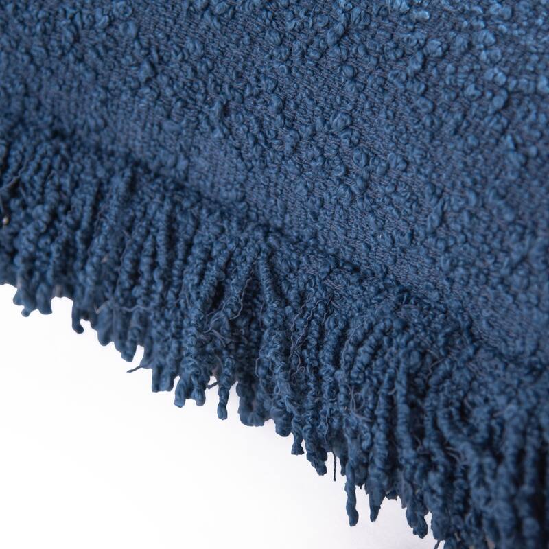 Rizzy Home Solid Modern Craft Textured Throw Pillow