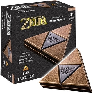 Nintendo Legend of Zelda Triforce Hanayama Brain Teaser - Bed Bath
