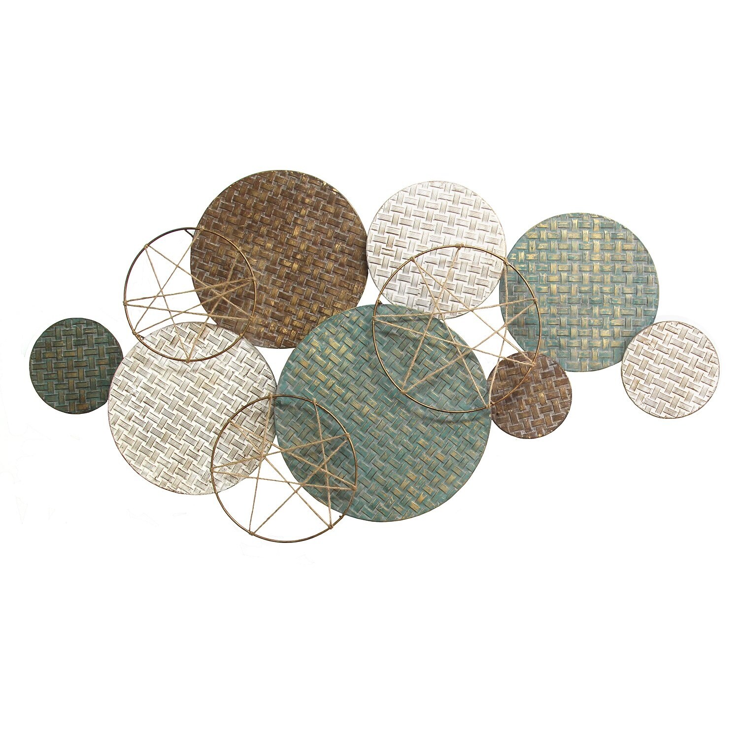 Metal plate deals wall decor