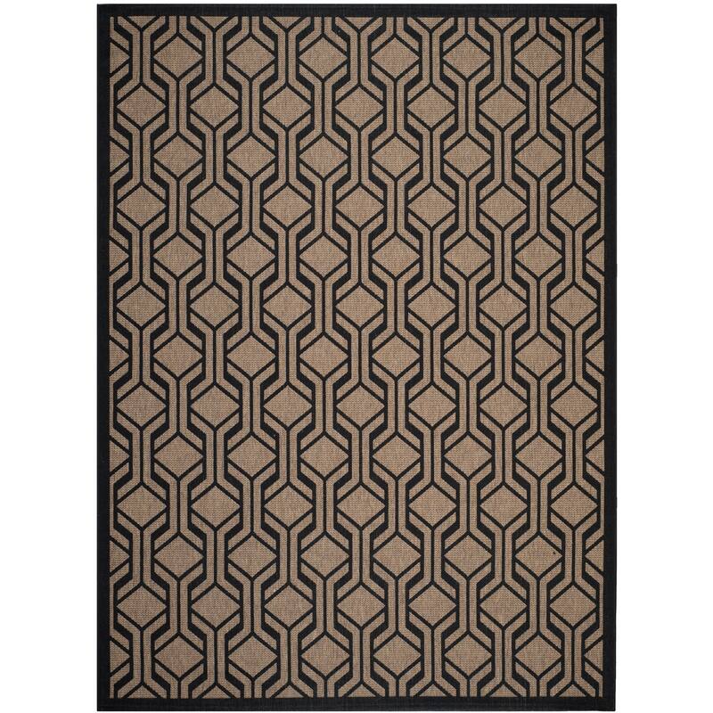 SAFAVIEH Courtyard Jeanine Indoor/ Outdoor Waterproof Patio Backyard Rug