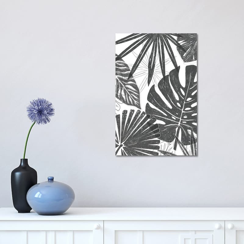 iCanvas "Palm Shadows II" by June Erica Vess Canvas Print - 18x12x1.5