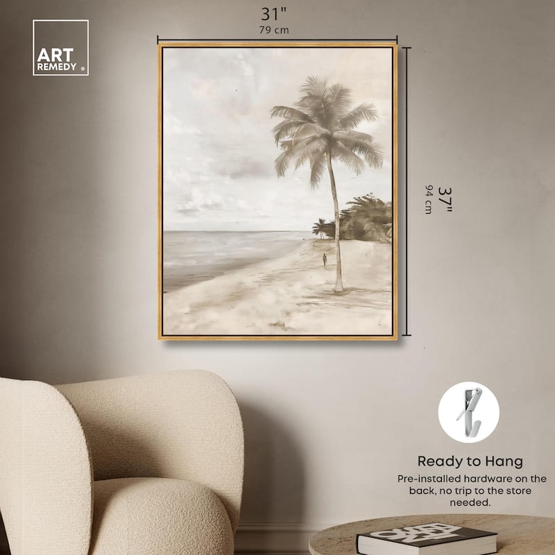 Vastness of the Sea II Canvas by Art Remedy