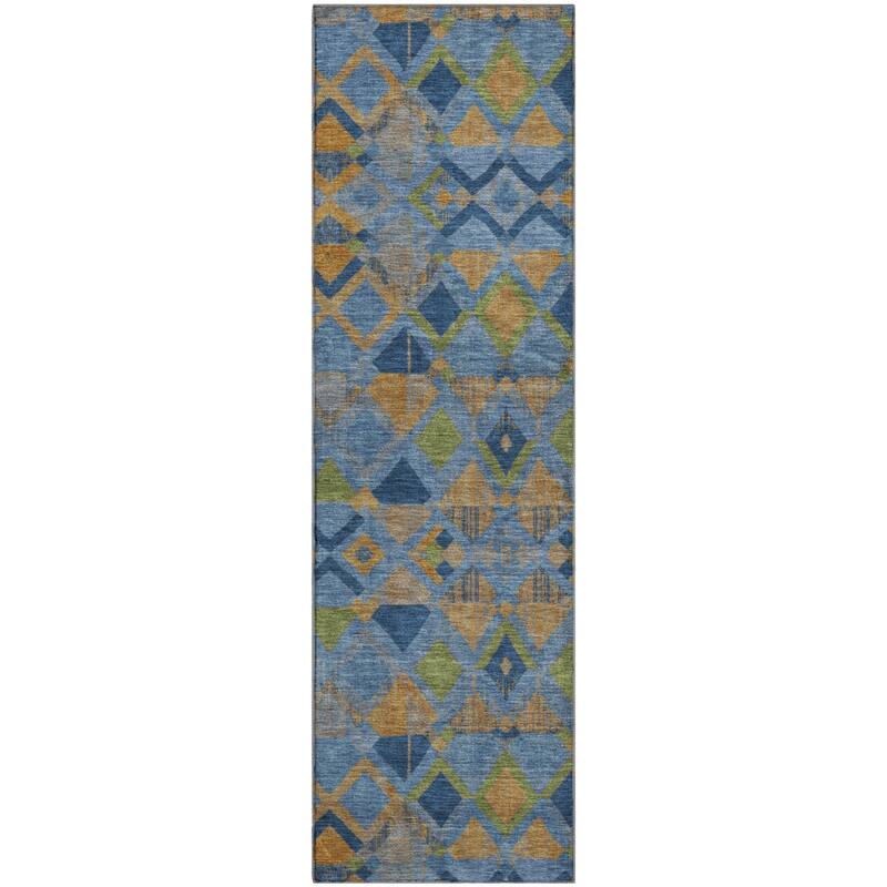 Premium Washable Super Soft Boho Geo Mayfield Rug