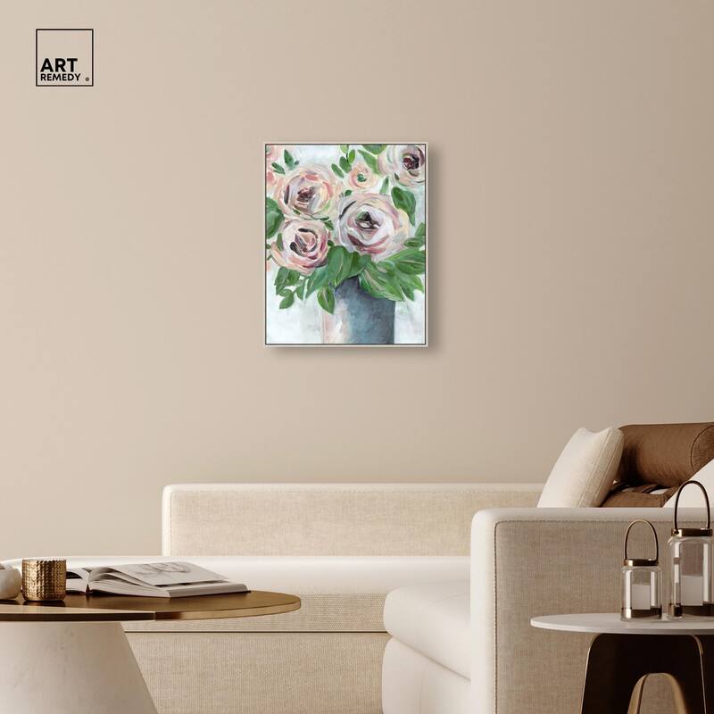 Flowers from my Garden Canvas by Art Remedy