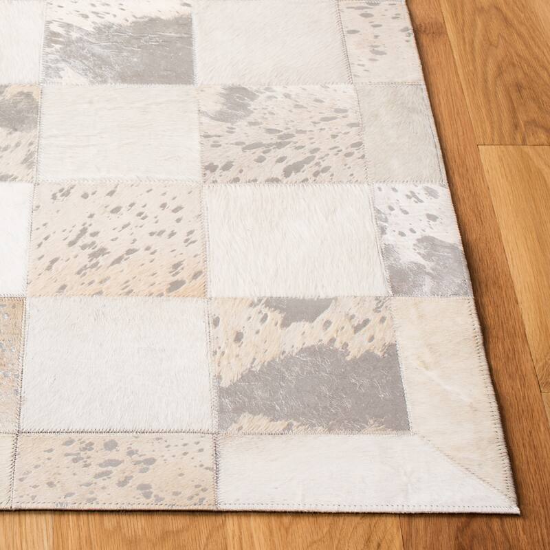 SAFAVIEH Handmade Studio Leather January Modern Leather Rug