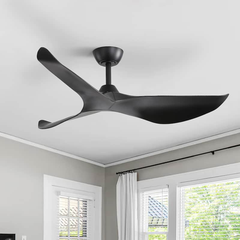 38 Inch Ceiling Fan Without Light ABS Blades Powerful Dc Motor With 1/4/8H Timer for Living Room,Bedroom