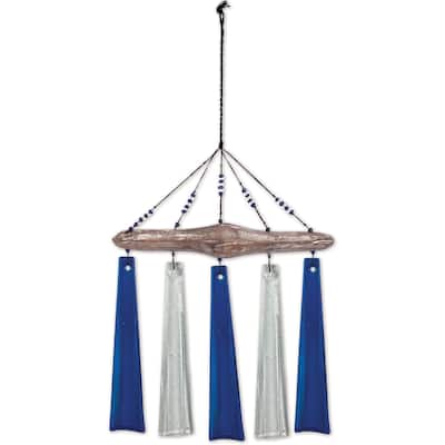 Ocean Mist Sea Glass Wind Chime