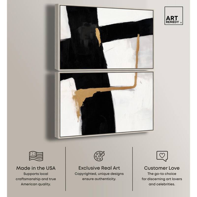 Urban Grid III Canvas Set of 2 by Art Remedy