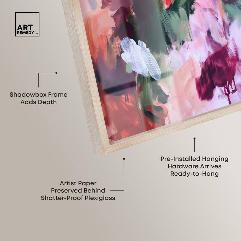 Adelas Garden II Shadowbox by Art Remedy