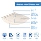 preview thumbnail 28 of 69, DreamLine Prime 38 in. x 38 in. x 74 3/4 in. Sliding Shower Enclosure and Shower Base Kit - 38" x 38"