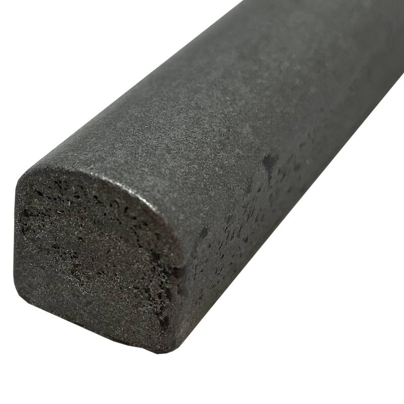 0.5 inch x 8 inch Matte Metallic Listello Wall Tile Trim