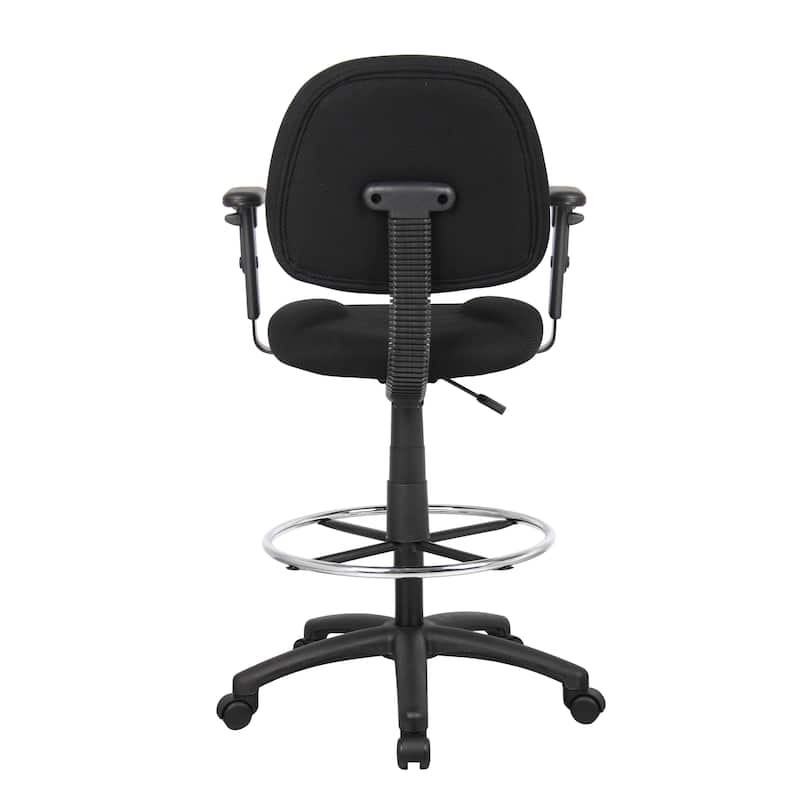 Boss Contoured Comfort Drafting Chair with Arms