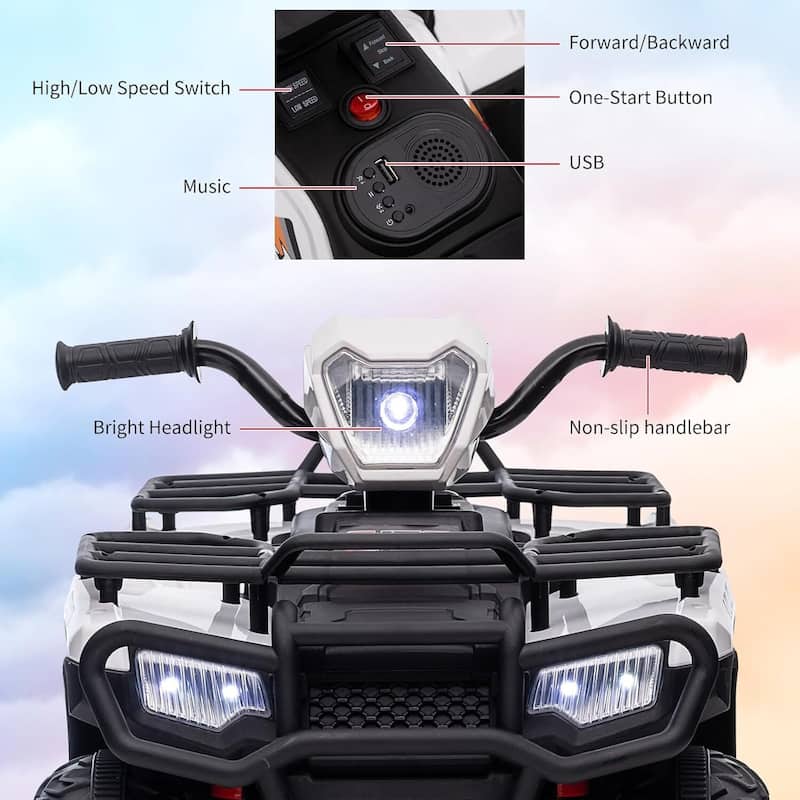 12V Kids Ride On Electric ATV