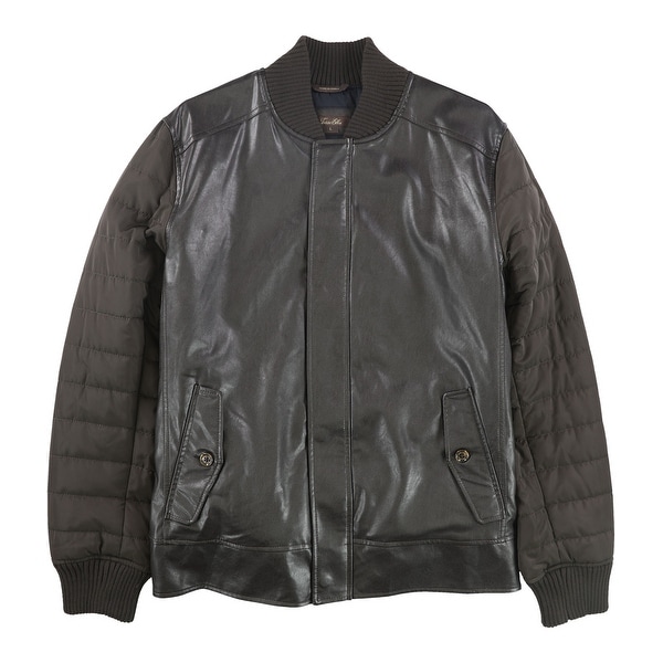 tasso elba leather jacket