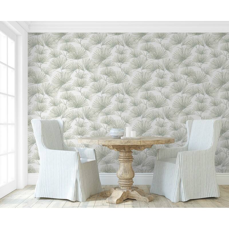 Seabrook Designs Delphine Non-Woven Unpasted Wallpaper
