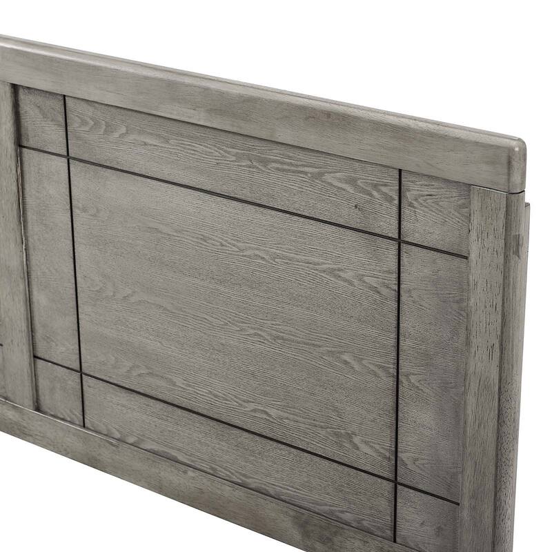 Viola Country Style King Size Grey Wooden Headboard