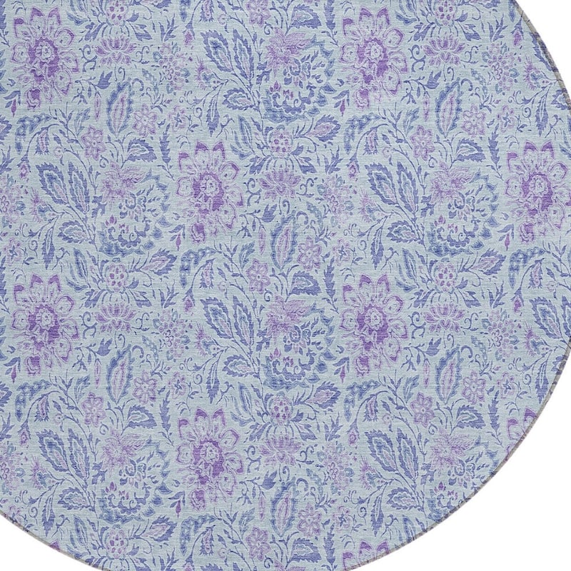 HomeRoots Floral Transitional Rectangle Outdoor Rug